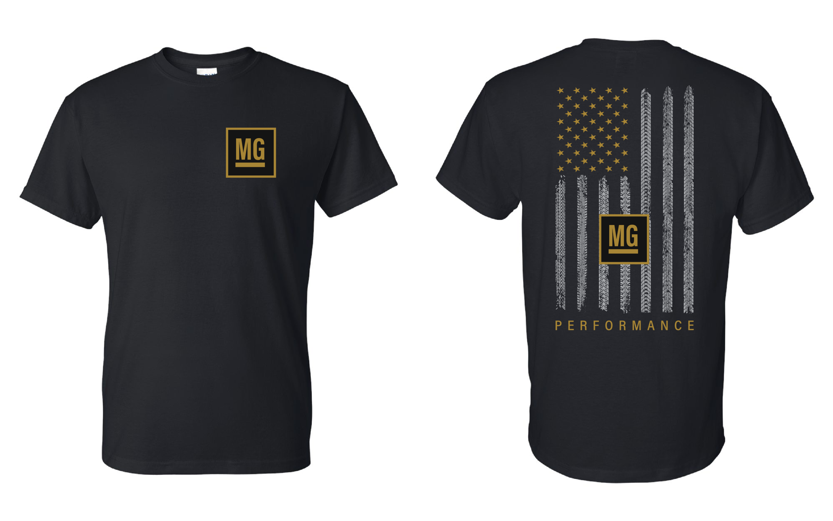 Short Sleeve T-shirt Flag Design