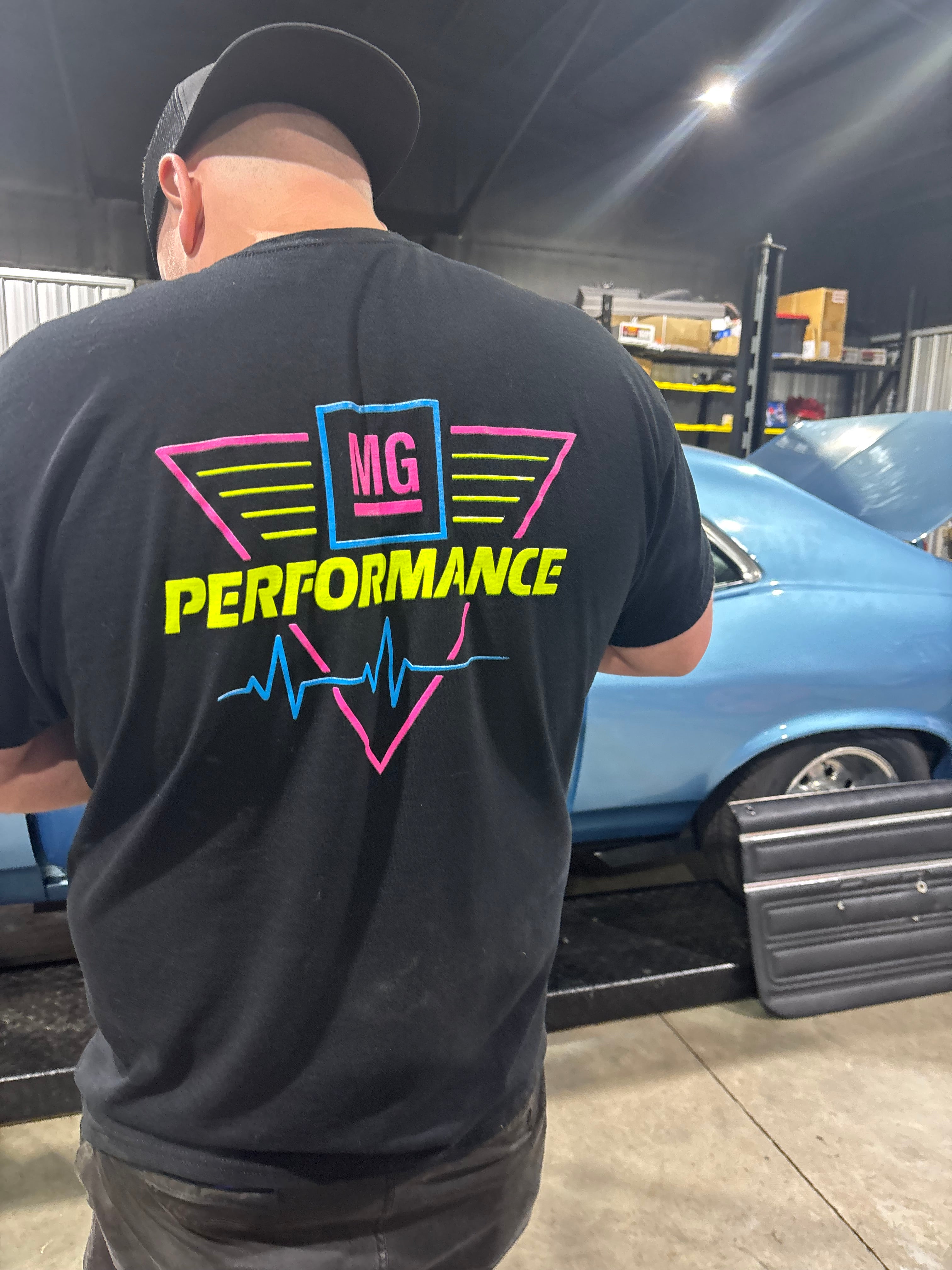 Short Sleeve T-shirt Neon Design